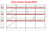 Pack multi facade